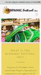 Mobile Screenshot of hispanicfestivalstl.com