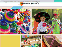 Tablet Screenshot of hispanicfestivalstl.com